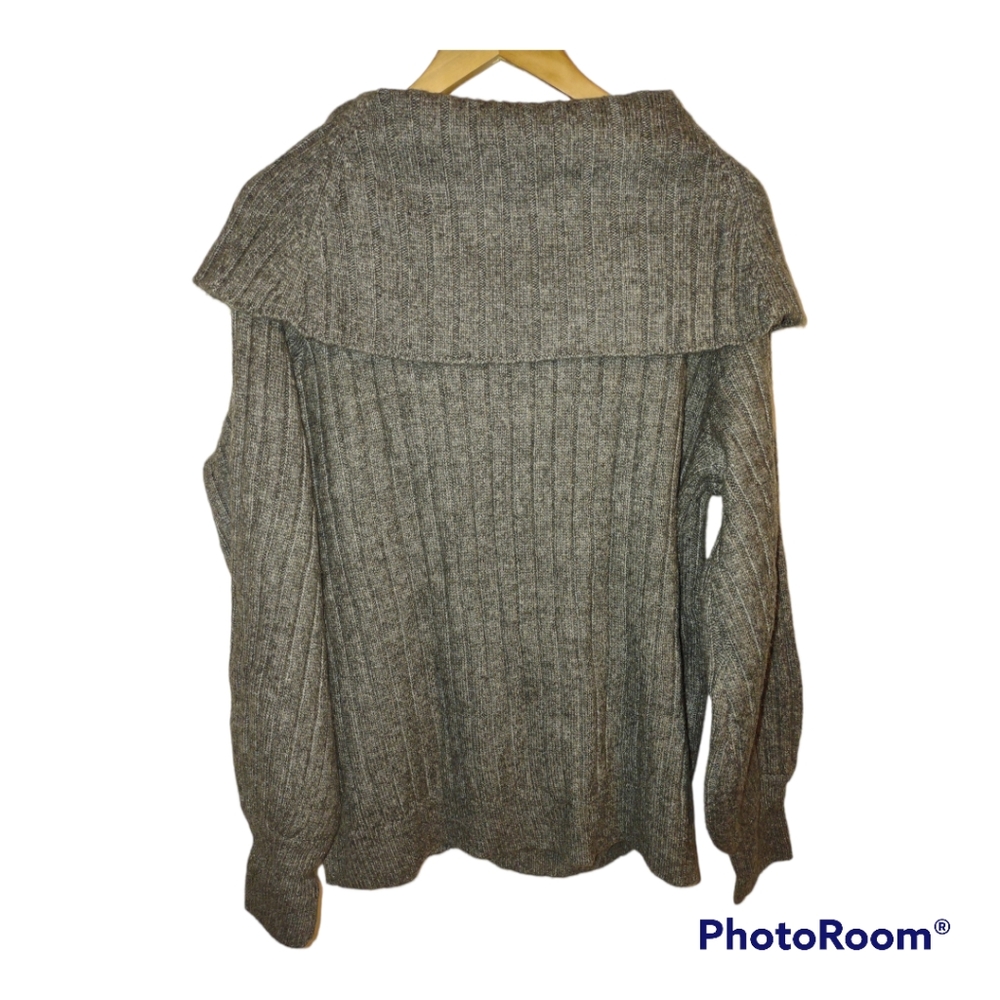Sofia Jeans by Sofia Vergara Women's Cozy Off-the-Shoulder Sweater - Picture 8 of 8